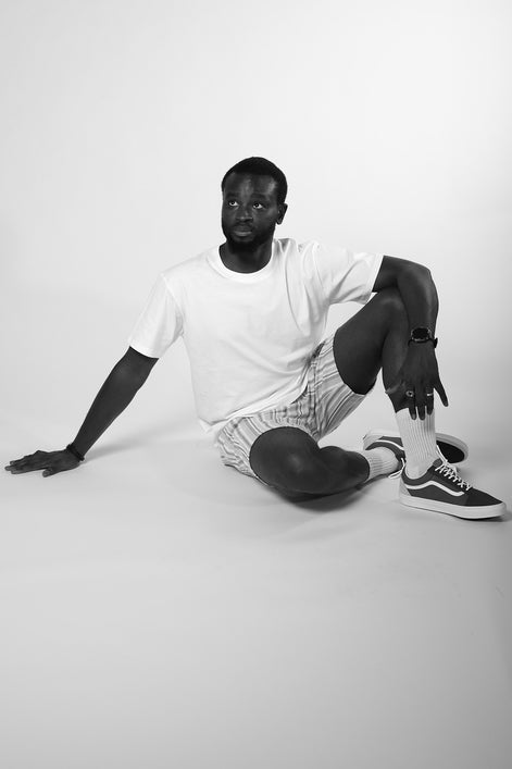 White T-Shirt - Ibrahim - Classic Fit